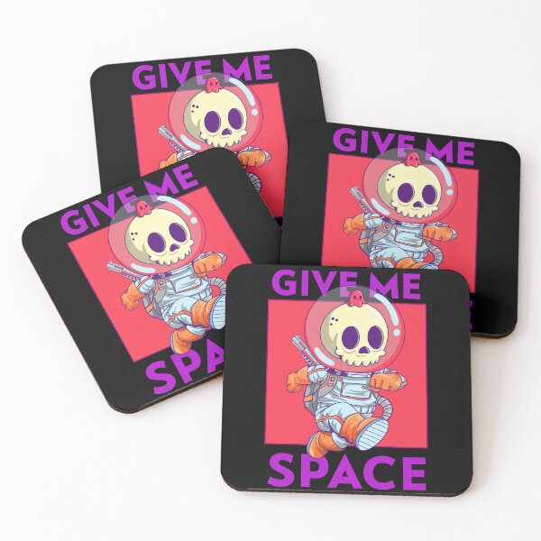 Item preview, Give me space, skeleton astronaut designed and sold by MindBlownWill.