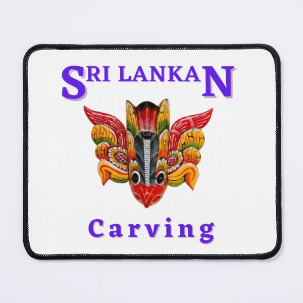 Artikelvorschau, Sri Lanka schnitzt klassisches T-Shirt entworfen und verkauft von TODE UP Designs.