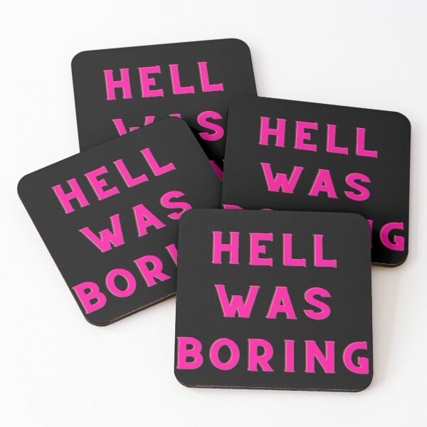 Item preview, HELL WAS BORING designed and sold by AlfaEcho.