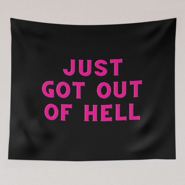 Item preview, JUST GOT OUT OF HELL- BADASS QUEEN designed and sold by AlfaEcho.