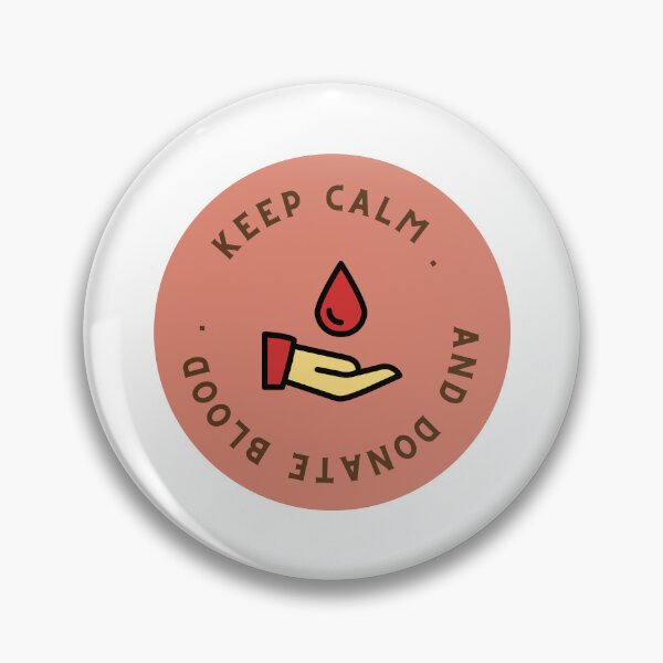 Item preview, Keep Calm and Donate Blood designed and sold by AbdullahMuneer.