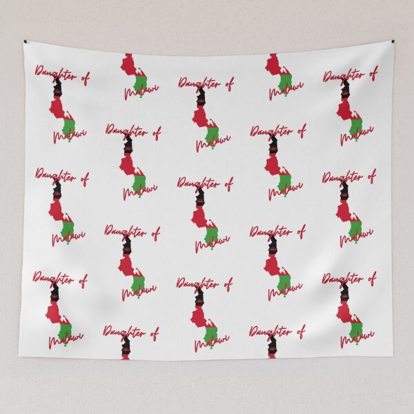 Item preview, Daughter of Malawi Map Flag designed and sold by NovawayDirect.