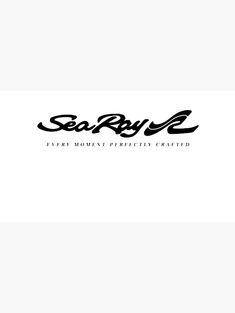 Sea Ray Boat Black Letter Logo Essential T-Shirt Cap for Sale by