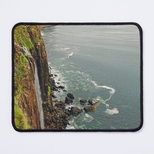 Item preview, Waterfall on Cliffs of Kilt Rock, Isle of Skye, Scotland - Travel Photography designed and sold by CarolinaReina.