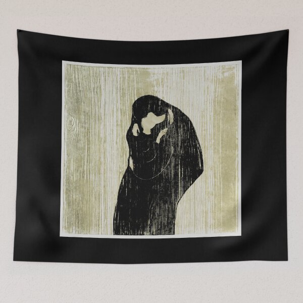 Item preview, The Kiss IV by Edvard Munch 1902 designed and sold by KathteeDesign.