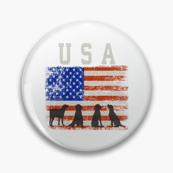 Item preview, USA American flag Labrador Vintage designed and sold by millionair3.