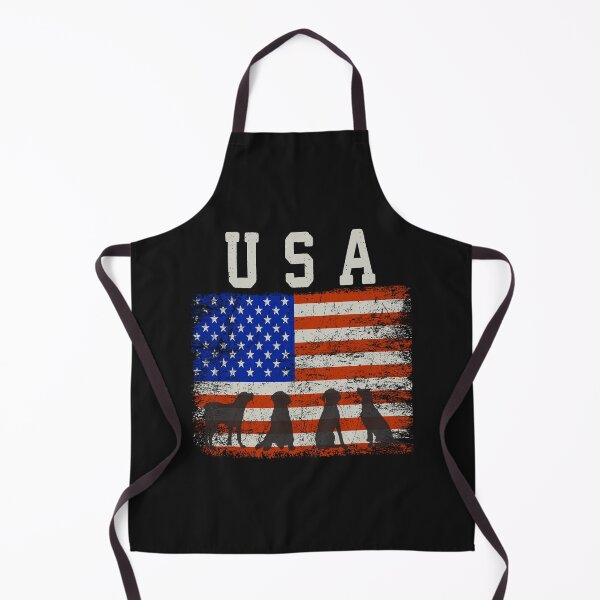 Item preview, USA American flag Labrador Vintage designed and sold by millionair3.