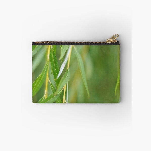 Item preview, Green Bokehlicious Willow Leaves designed and sold by denis-romanov.