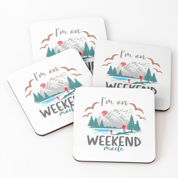 Item preview, I'm on weekend mode, travel white designed and sold by NineJuly.