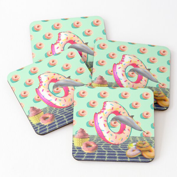 Item preview, Cyber Donut Dolphin designed and sold by Saige Forest.