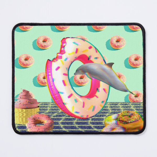 Item preview, Cyber Donut Dolphin designed and sold by Saige Forest.