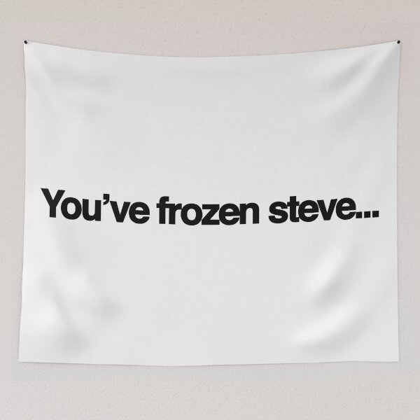 Item preview, You’ve frozen Steve designed and sold by DomSimmons.