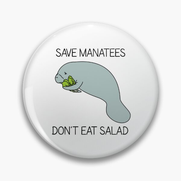 Item preview, Save the Manatee designed and sold by DilloStudios.
