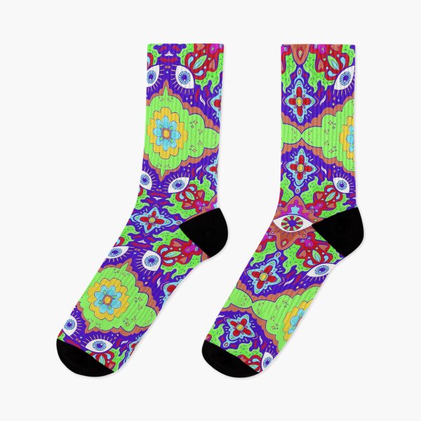 Item preview, Trippy Hippie Groovy Pattern for iPhone or stickers design designed and sold by Cheeky Companions.