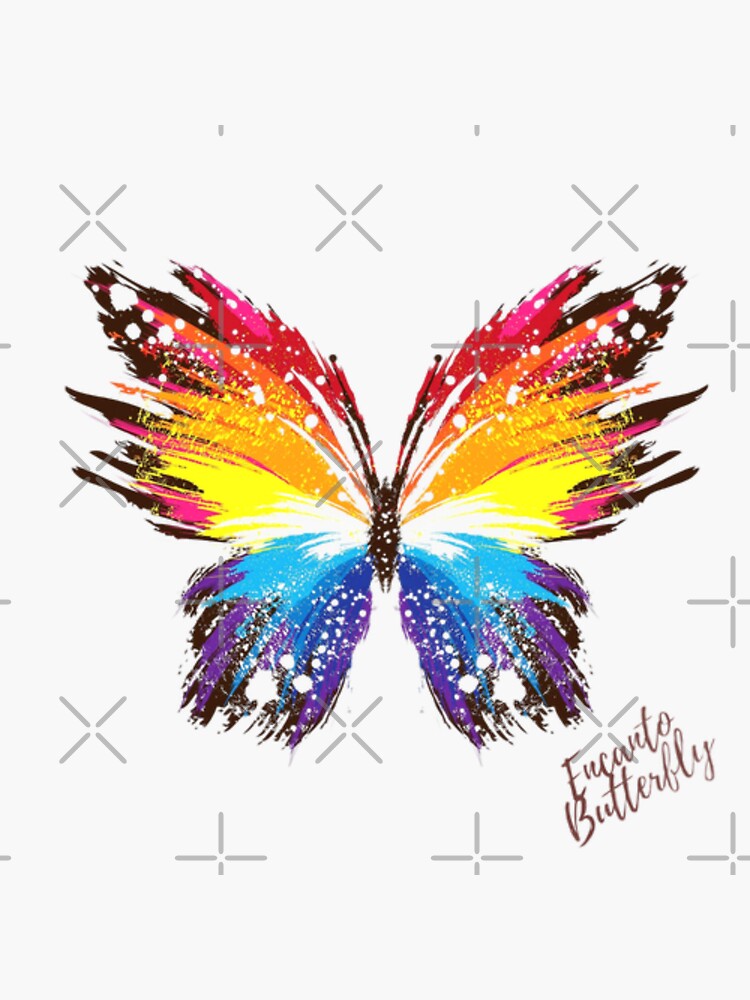 "Encanto Butterfly" Sticker by ProfessorJames | Redbubble
