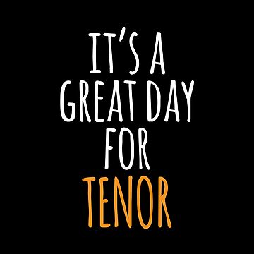 Artwork thumbnail, It's a Great Day for Tenor by kindxinn