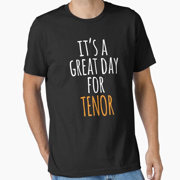 Vista previa del artículo con la obra «Es un gran día para el tenor», diseñado y vendido por kindxinn.