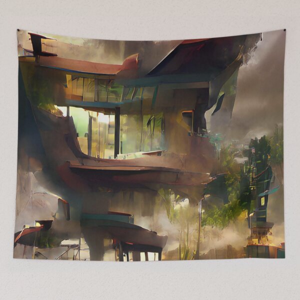 Item preview, house,nature,art,beaty,landscape,picture designed and sold by PrintArtBank.