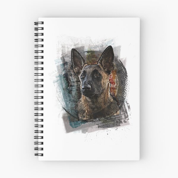 Item preview, Belgian Shepherd Malinois portrait designed and sold by ranker666.