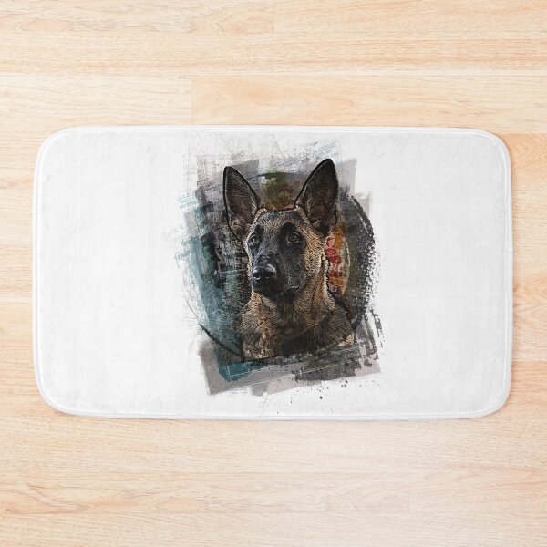 Item preview, Belgian Shepherd Malinois portrait designed and sold by ranker666.