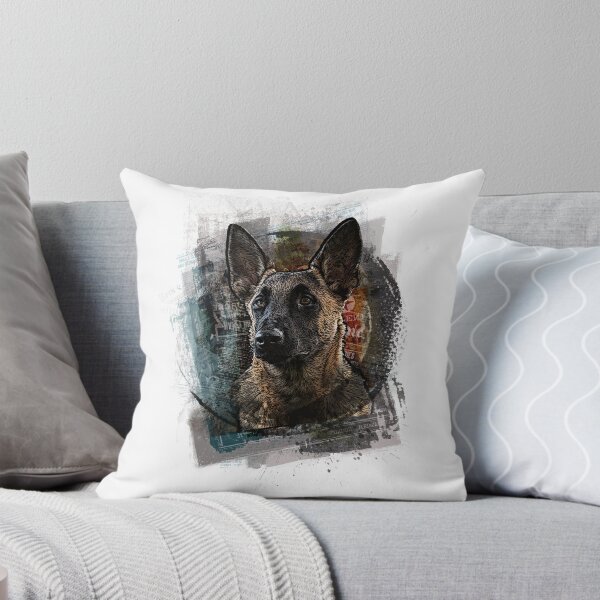 Item preview, Belgian Shepherd Malinois portrait designed and sold by ranker666.