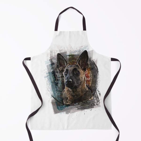 Item preview, Belgian Shepherd Malinois portrait designed and sold by ranker666.
