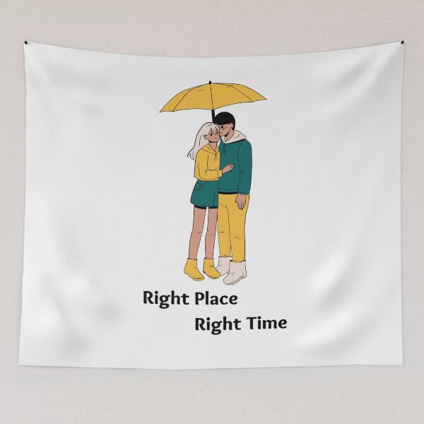 Item preview, Couple HIMYM Right place Right time designed and sold by LADesigns55.