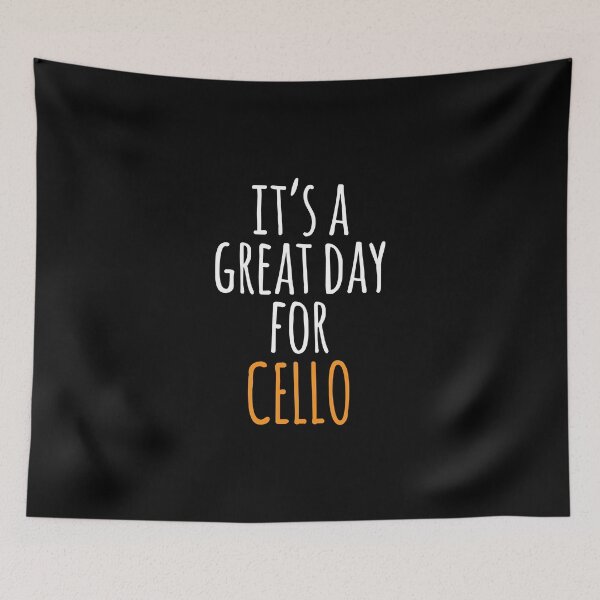 Item preview, It's a Great Day for Cello designed and sold by kindxinn.