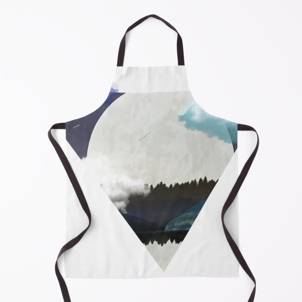 Item preview, TRIANGULAR LANDSCAPE MOUNTAIN MOON, designed and sold by Bap-tiste.