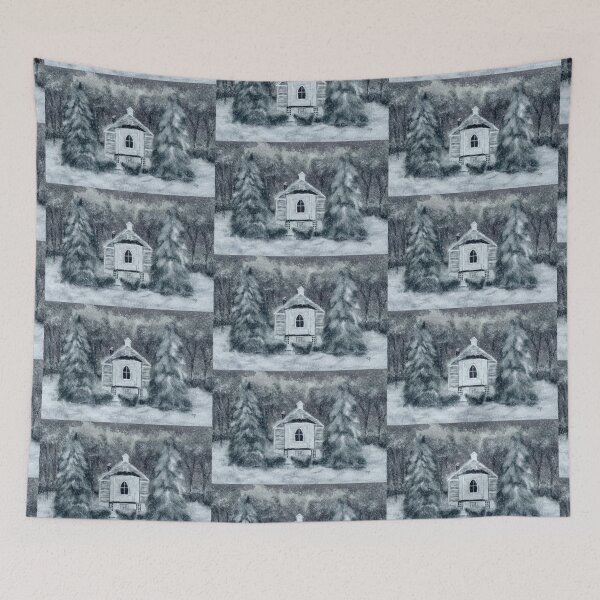 Item preview, Country Church On A Snowy Night designed and sold by Lois  Bryan.
