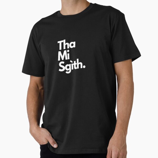 Item preview, Tha Mi Sgìth (I am tired in Scottish Gaelic) Design designed and sold by AnamArts.