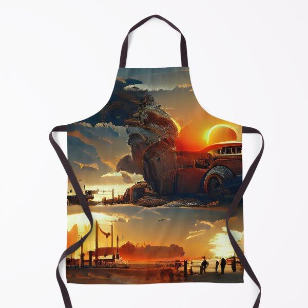 Item preview, AI Generated Art, Vintage sunset VRay designed and sold by ACC .
