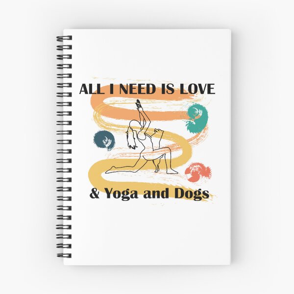 Item preview, all i need is love and yoga and a dog designed and sold by nadiammk.