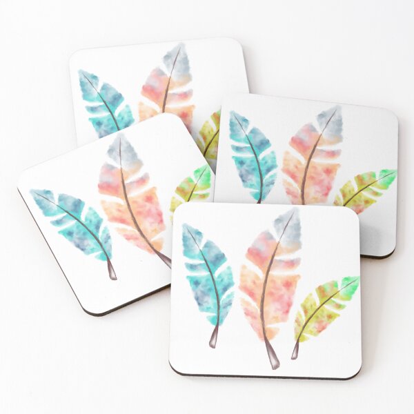 Item preview, Watercolor feathers  designed and sold by elgreko.