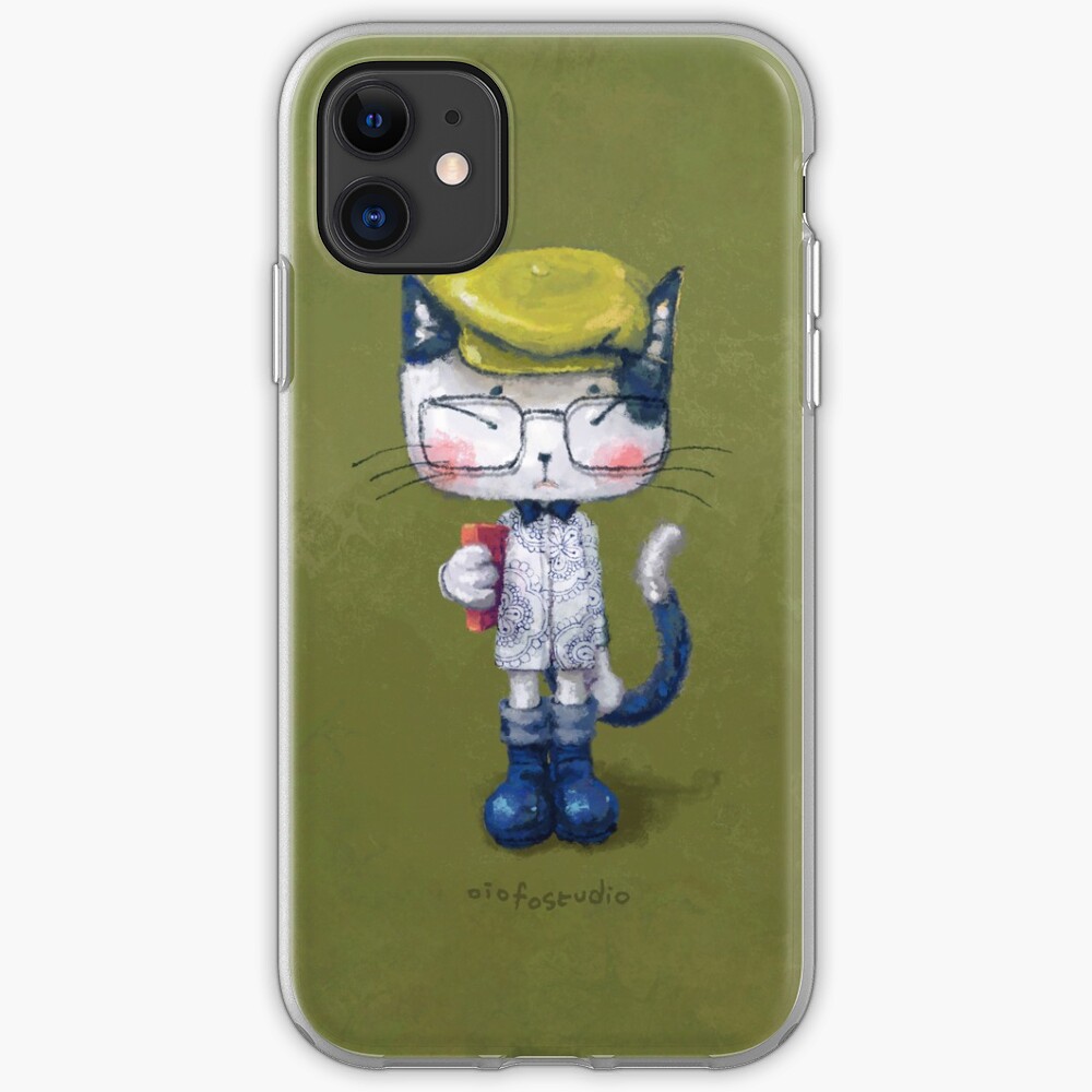 Cat Man - Literary Youth 2 iPhone Case & Cover