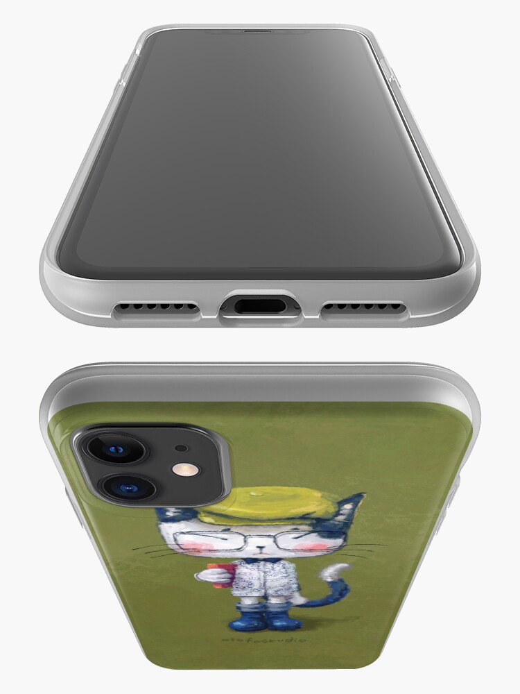 Alternate view of Cat Man - Literary Youth 2 iPhone Case & Cover