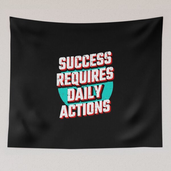 Item preview, Success requires daily action designed and sold by D3monic.