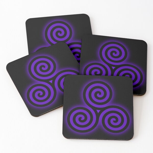 Item preview, Purple Triple Spiral designed and sold by amanda150771.