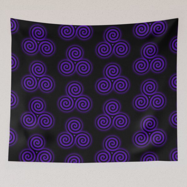 Item preview, Purple Triple Spiral designed and sold by amanda150771.