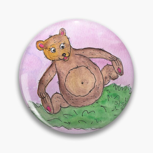 Artikelvorschau, Teddybär Aquarell entworfen und verkauft von SiStaDesign.