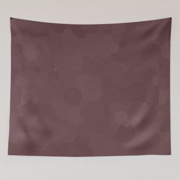 Item preview, Deep Mahogany Bubble Dot Color Accent designed and sold by SaraValor.