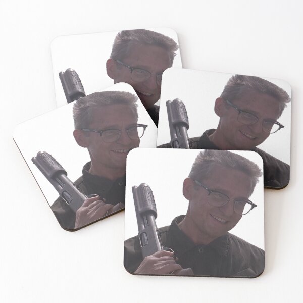 Item preview, Falling Down 1993 smiling with a shotgun - Funny Movies designed and sold by V0L0S.