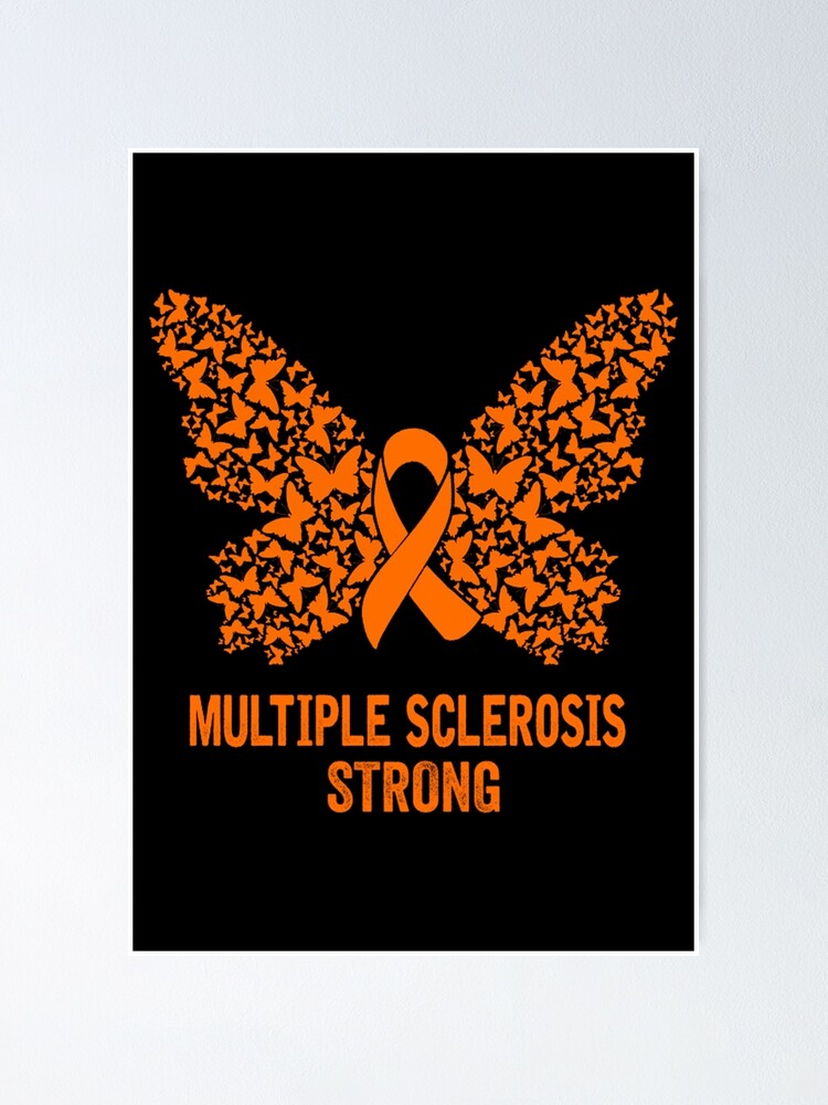 Multiple Sclerosis Awareness Bangle Orange Ribbon Bracelets for  Fundraising, Awareness, Gift Giving Bulk Quantities Available - Etsy