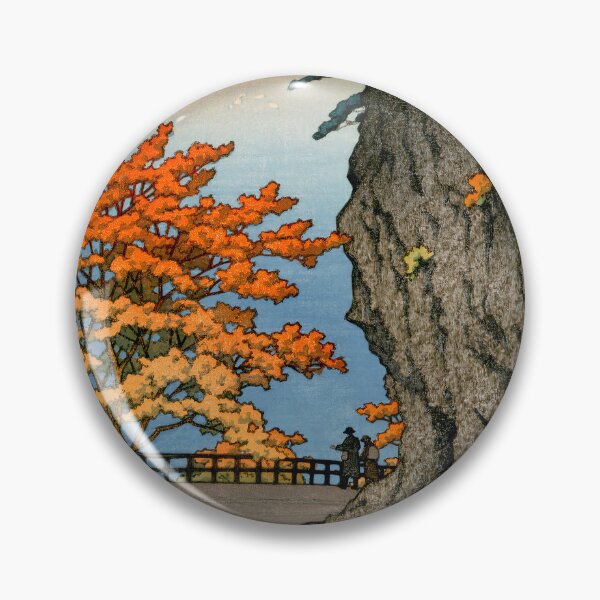 Item preview, Japanese Art - Autumn at Saruiwa, Shiobara by Kawase Hasui designed and sold by Ukiyo-Studio.