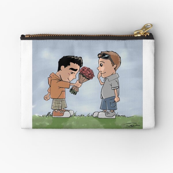 Ich und dich Zipper Pouch
