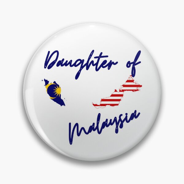 Item preview, Daughter of Malaysia Map Flag designed and sold by NovawayDirect.