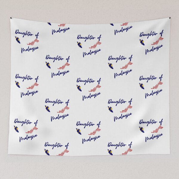 Item preview, Daughter of Malaysia Map Flag designed and sold by NovawayDirect.
