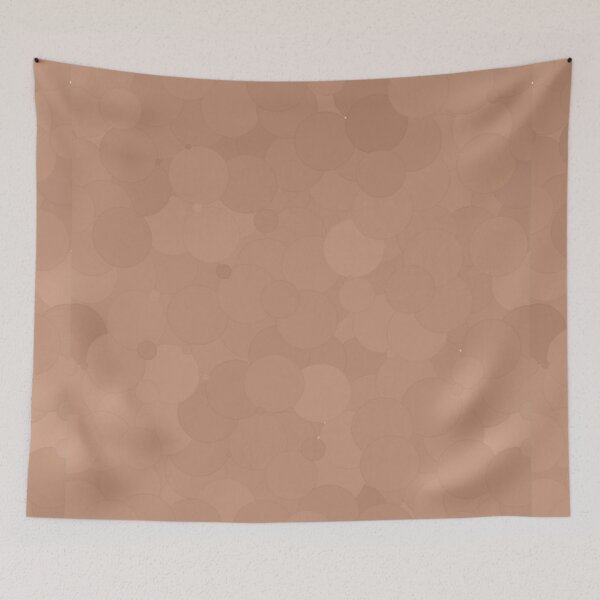 Aperçu de l'œuvre Café au Lait Bubble Dot Couleur Accent créée et vendue par SaraValor.