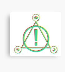 P!atD Death of a Bachelor Icon Overlap Canvas Print