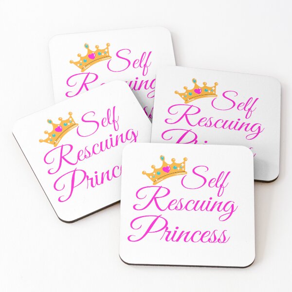 Item preview, Self Rescuing Princess, Female Empowerment Gift, crown princess designed and sold by trendyshopy.